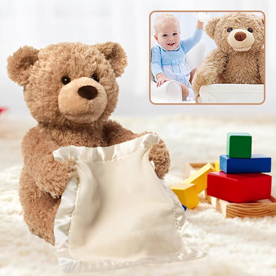 Peluche Ours | Peekabearâą qui joue Ă Cache-Cache