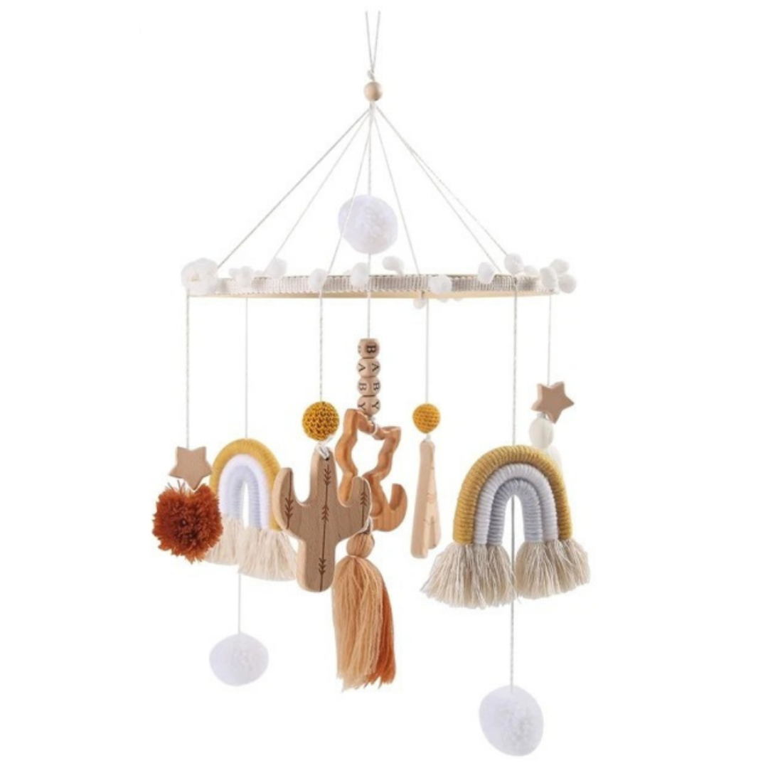 Mobile musicale de lit "Désert d'Arizona" Douceur et Aventure pour la Chambre d'Enfant