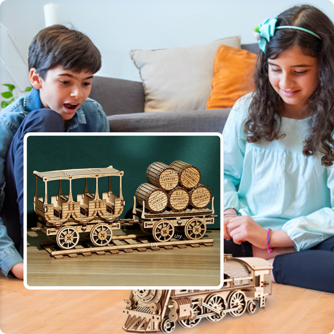 Puzzle 3D | Boizzle™ Wagon de train