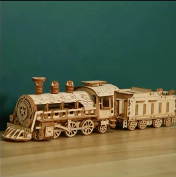 Puzzle 3D | Boizzle™ Duo mini train et fourgon