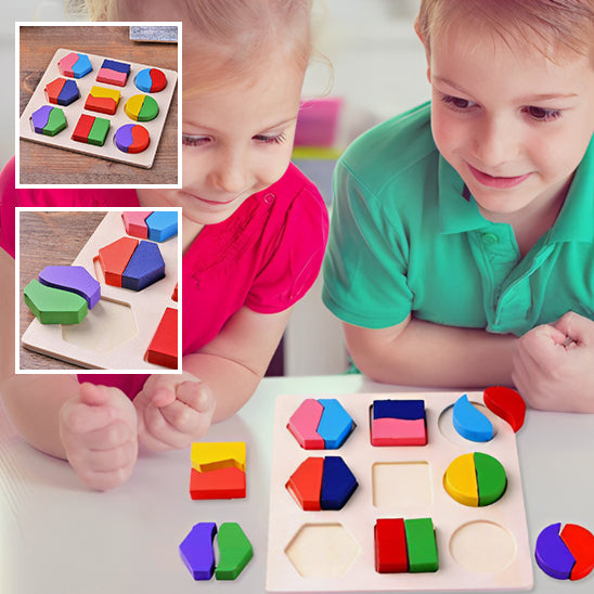 Puzzle BEBE | Ăduloboisâą formes gĂ©omĂ©triques