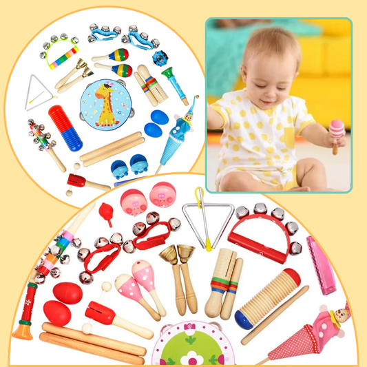 Instruments de musique à percussion | Percutap™ 22 Instruments de musique pour un éveil musical complet