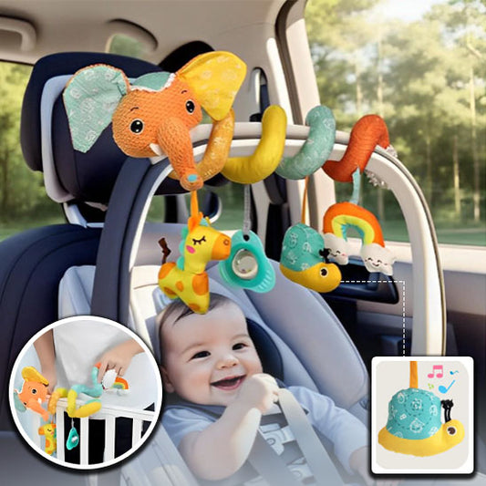 Hochet bébé | Jouet Twistou™ pour siège auto, lit et poussette : Le compagnon idéal de votre tout-petit