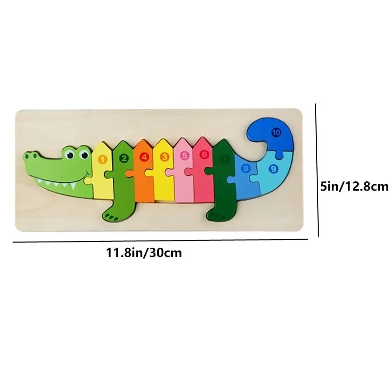 PUZZLE BEBE | Curiopuzzle™ casse-tête d'apprentisage