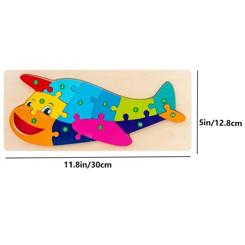 PUZZLE BEBE | Curiopuzzle™ casse-tête d'apprentisage