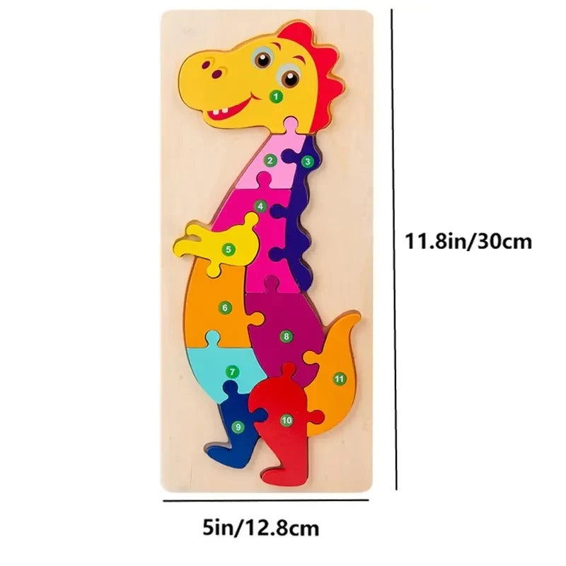 PUZZLE BEBE | Curiopuzzle™ casse-tête d'apprentisage