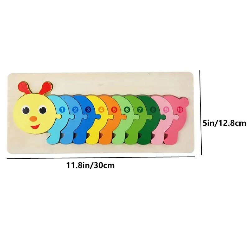 PUZZLE BEBE | Curiopuzzle™ casse-tête d'apprentisage