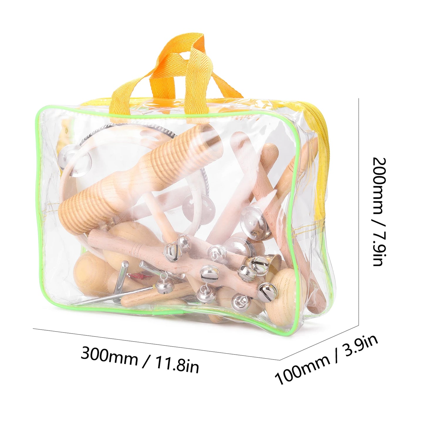 Instruments de musique enfant - Kit de 10 instruments+1 sac *PurSon*