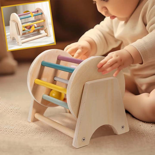 Jouet pour bébé en bois Montessori | Tourbie™